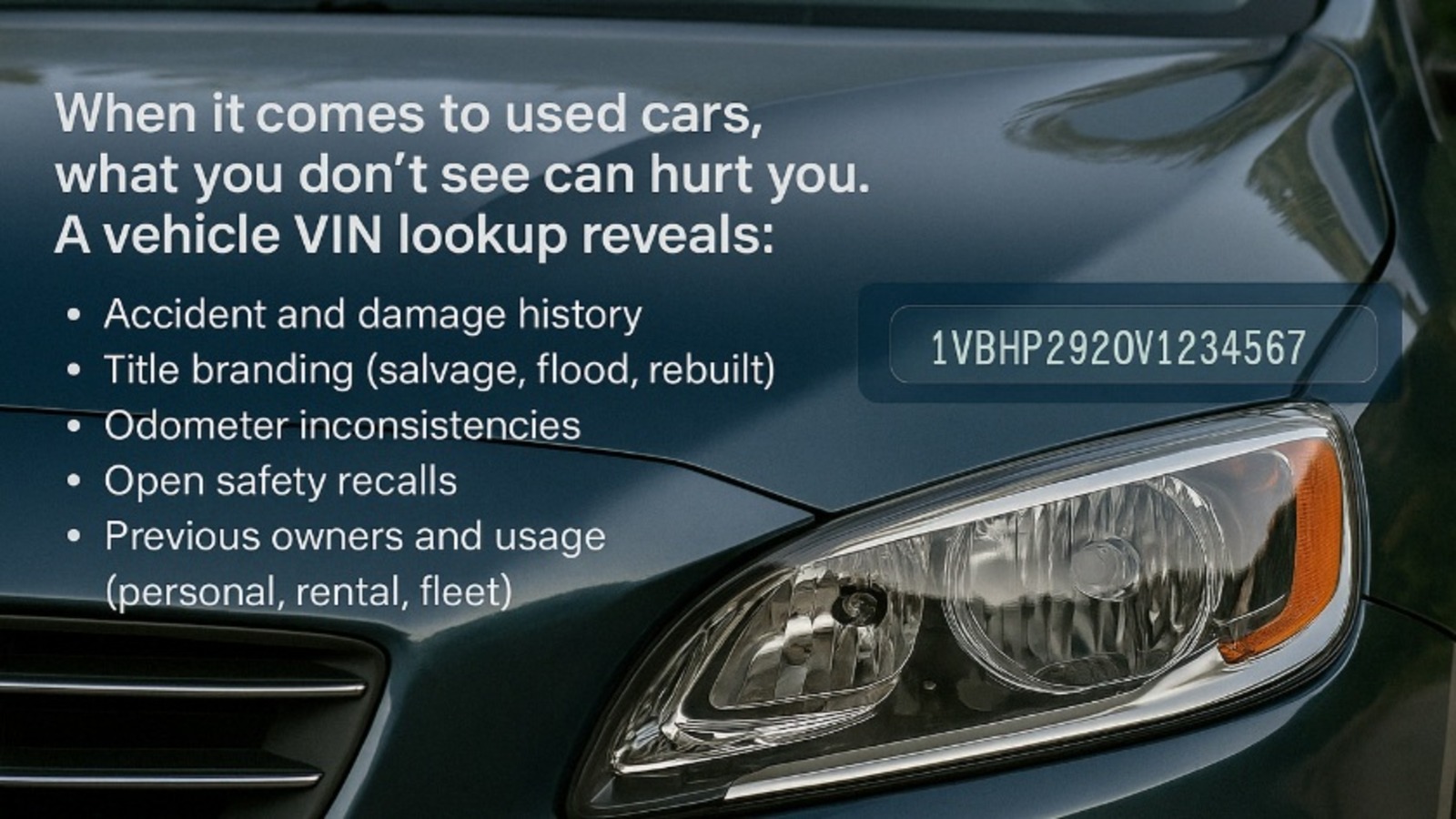 VIN Lookup Nebraska: Your Key to Safe Used Car Buying